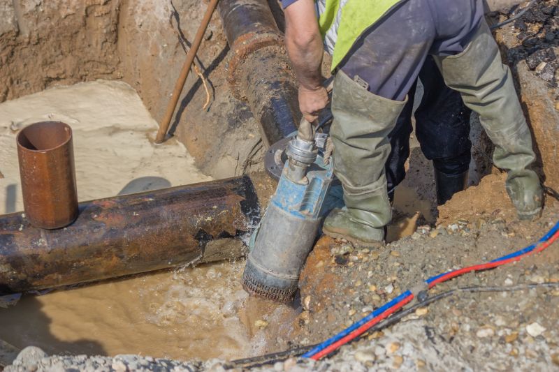 Sewer Ejector Pump Installation
