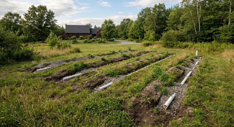 Drain Field Installation in Austin, TX