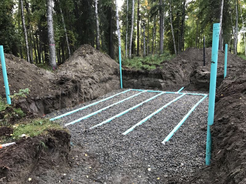 Sewage Field Installation in Austin, TX