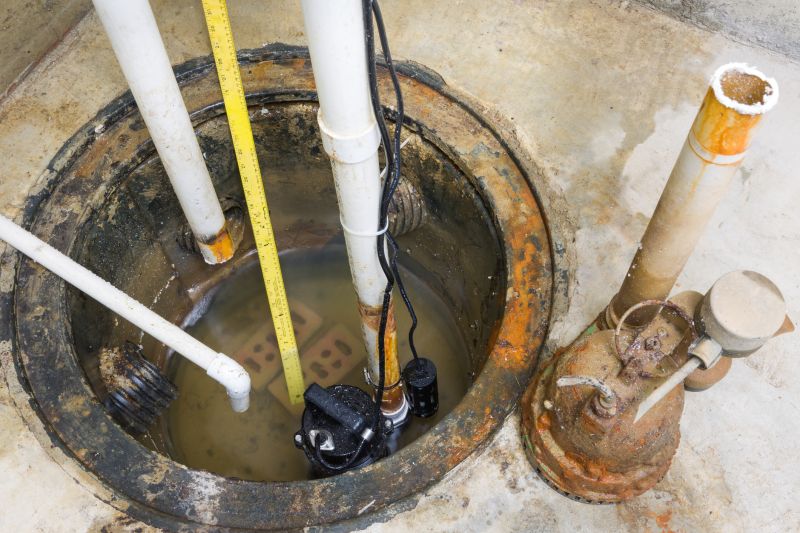 Sewer Ejector Pump Installation