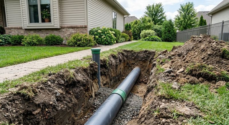 Sewer Main Installation in Austin, TX